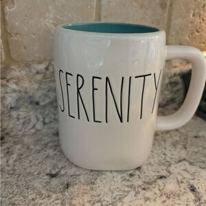 Rae Dunn Serenity Coffee Mug